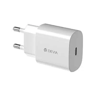 Présentation Devia Chargeur Rapide 20W USB-C PD 3.0 Blanc