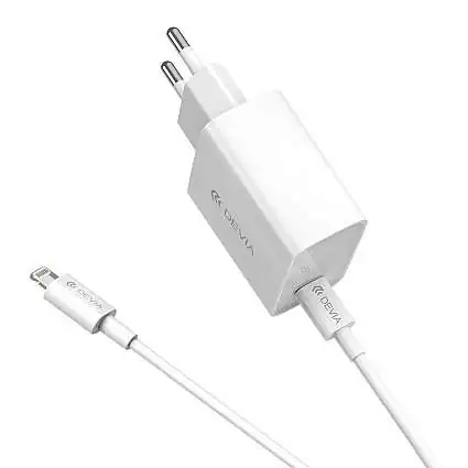 Présentation Devia Chargeur Rapide 20W PD 3.0 + Câble Lightning Blanc