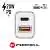 Vignette Chargeur Voiture Rapide Forcell 20W USB + USB-C & Câble Long 1,80m Blanc - 101.jpg