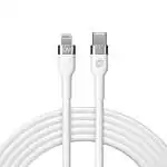 Présentation Câble USB-C vers Lightning Forever Certifié 3A 20W 2m Blanc