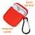 Vignette Etui Coque Silicone pour Apple AirPods (1 & 2) Rouge, Crochet Amovible - 102.jpg