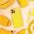 Vignette Coque Eco Cuir Summer pour iPhone 14, Stylé, Inserts Metal, Jaune - 103.jpg