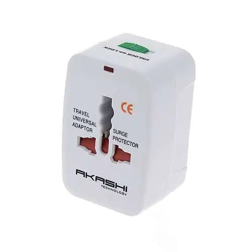 AKASHI Adaptateur Universel de Voyage pour Prises Electriques