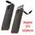 Vignette Housse Etui Eco Cuir Noir, Languette Fermeture et Extraction Facile, Taille 6,5
