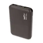 Présentation Setty Batterie Externe 5000 mAh Compacte Double Sortie USB Noire