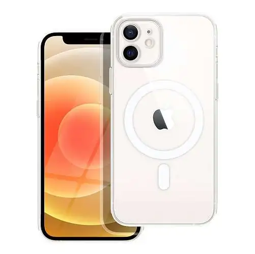 Coque Transparente, compatible MagSafe, pour iPhone 12, Protection Caméras