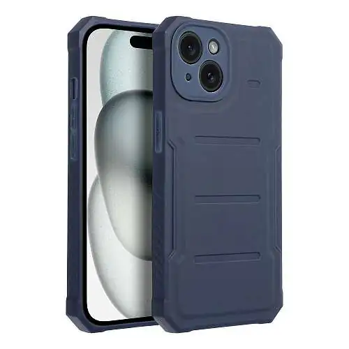 Coque Renforcée Haute Protection pour Apple iPhone 15 Navy Blue