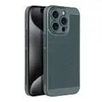 Présentation Coque Breezy Alu Vert Ultra Légère Respirante pour iPhone 15 Pro