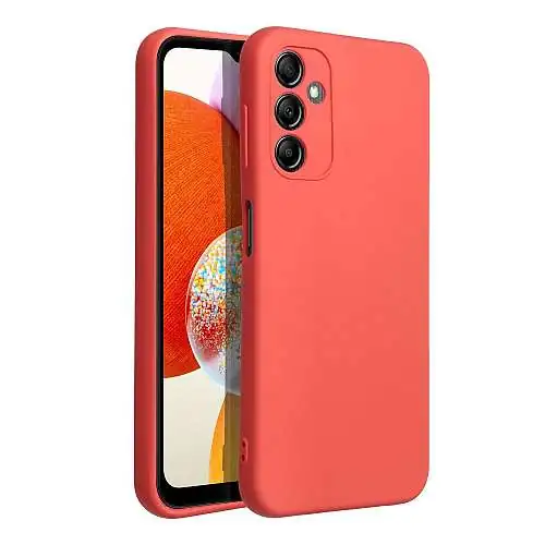 Coque Silicone Orange Pêche pour Samsung A14 & A14 5G