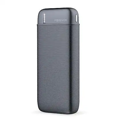 Présentation Forever Batterie Externe 10000 mAh Double Sortie USB Output 2A Noire