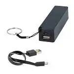 Présentation Setty Batterie Externe 2600 mAh Ultra Compacte Noire