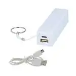 Présentation Setty Batterie Externe 2600 mAh Ultra Compacte Blanche