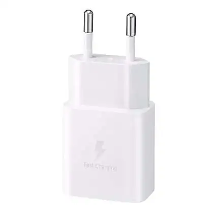 Présentation Samsung Chargeur Original Rapide 15W USB-C EP-T1510 Blanc