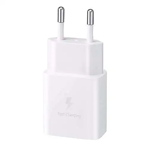 Samsung Chargeur Original Rapide 15W USB-C EP-T1510 Blanc