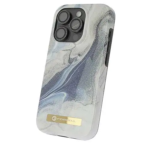 Coque Forcell pour iPhone 15 Pro Max impression 4D Exclusive Magic Sand MagSafe®
