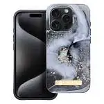 Présentation Coque Forcell pour iPhone 15 Plus impression 4D Exclusive Marble Mist MagSafe®