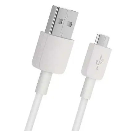 Présentation Huawei Câble Original USB vers Micro USB Modèle P82A 1m Blanc