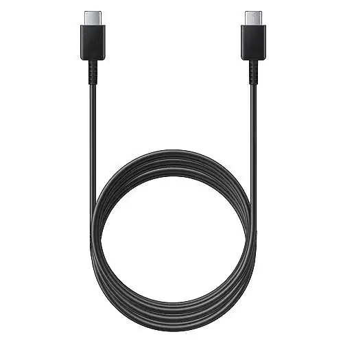 Samsung Câble Original USB-C vers USB-C 180 cm 3A EP-DW767JBE Noir