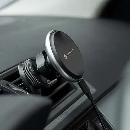 Présentation Support Voiture Forcell MagSafe®, Charge sans Fil 15W, Magnétique