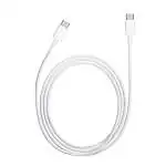Présentation Samsung Câble Original USB-C vers USB-C Certifié 3A EP-DA705 1m Blanc