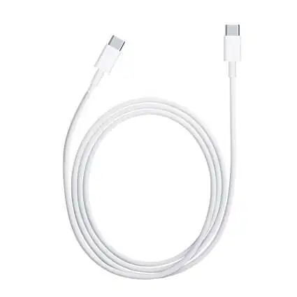 Présentation Samsung Câble Original USB-C vers USB-C Certifié 3A EP-DA705 1m Blanc