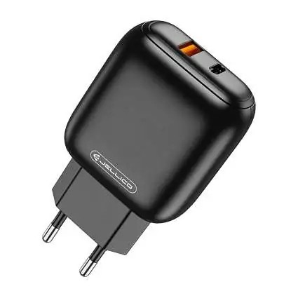 Présentation Chargeur Rapide 20W USB + USB-C PD + QC 3.0 Noir