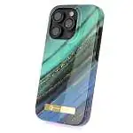 Présentation Forcell Coque pour iPhone 14 impression 4D Exclusive Jade Marble MagSafe®