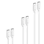 Présentation ForCell Lot 3 Câbles USB-C vers USB-C - 0,25m +1m +2m - 60W QC PD SuperVooc