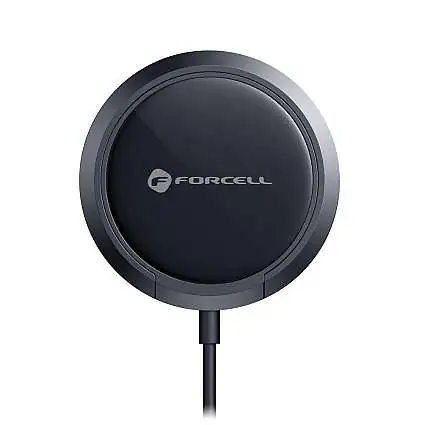 Présentation Chargeur Forcell Magnétique Rapide 15W avec Support Ultra Léger Noir