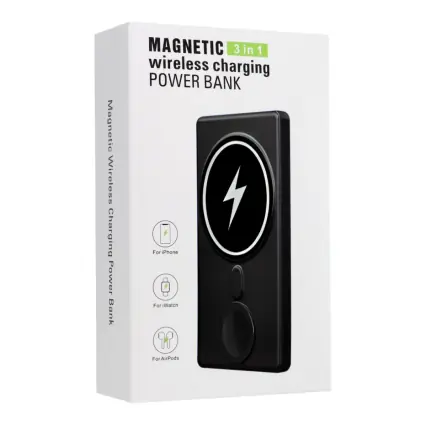 Présentation Batterie externe 15W MagSafe avec charge Apple Watch 3W N66
