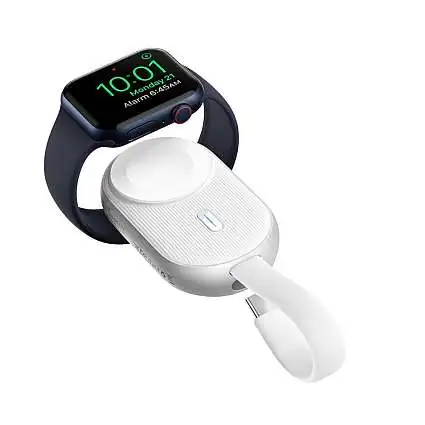 Présentation Batterie externe FORCELL F-ENERGY Mini Power Watch 1200 mAh blanc