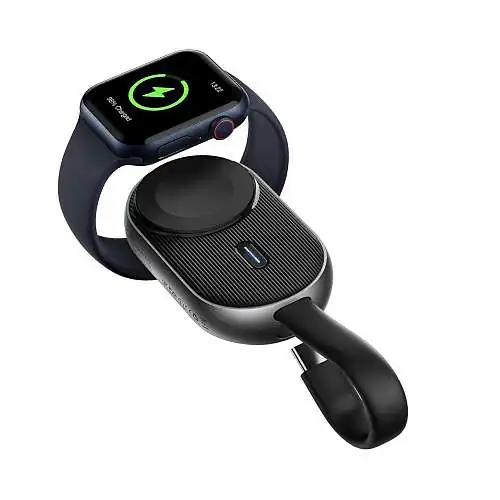 Batterie externe FORCELL F-ENERGY Mini Power Watch 1200 mAh noire