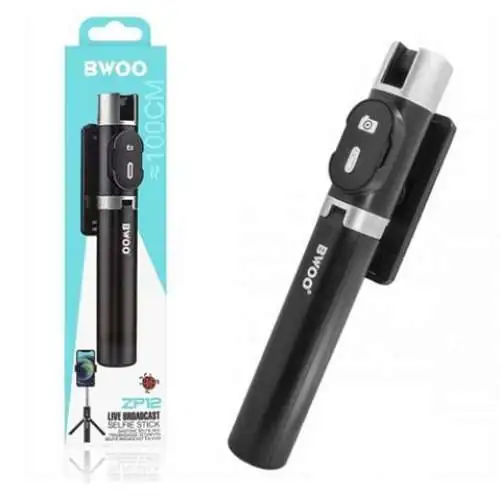 Perche Trépied Bluetooth BWOO ZP12 Live Broadcast 100 cm
