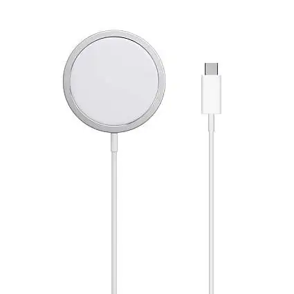 Présentation Chargeur sans fil magnétique Support Induction blanc 15W WIWU 