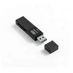 Présentation Lecteur de carte SD/TF XO 2To DK05B 2 en 1 USB 3.0 noir