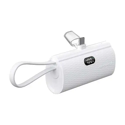 Batterie externe Plug n'Play FORCELL F-ENERGY 5000 mAh 20W blanc