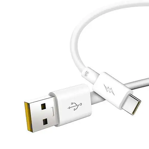 XO Câble USB vers USB-C 1m Certifié Charge Rapide 5A Blanc