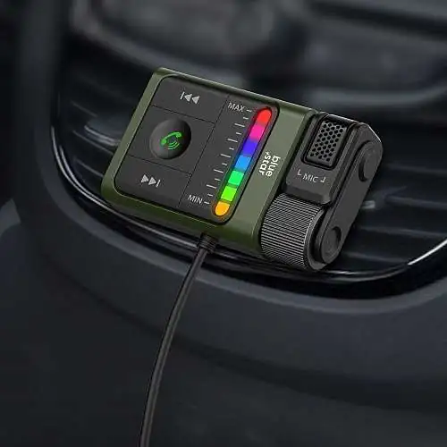 Transmetteur FM Bluetooth avec égaliseur BLUE STAR BT64 noir