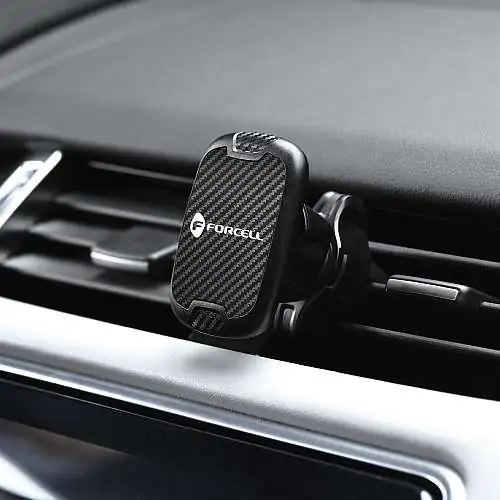 Support voiture Forcell Carbon magnétique grille d’aération