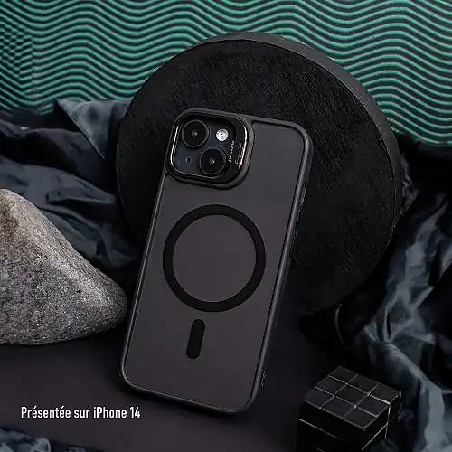 Coque MagSafe support intégré et protection caméra iPhone 13 Pro