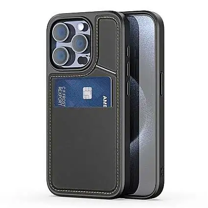 Présentation Coque DUX DUCIS avec support, MagSafe iPhone 15 Pro