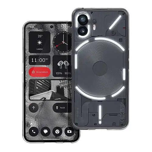Coque transparente Clear Case Premium pour Nothing Phone 2