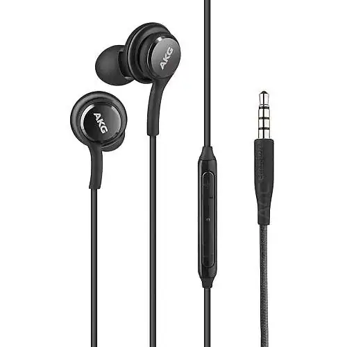 Original AKG Écouteurs Intra-auriculaire Micro Jack 3.5mm