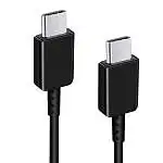 Présentation Samsung Câble USB-C Charge Ultra Rapide 45W Long 1,80m Type EP-DX510 Noir