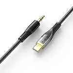 Présentation XO cable audio NB-R279B USB-C - jack 3,5mm 1,0m black