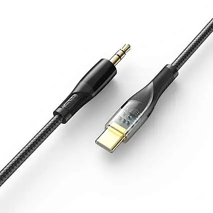 Présentation XO cable audio NB-R279B USB-C - jack 3,5mm 1,0m black