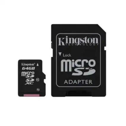 Présentation Kingston Carte Mémoire Micro SD 64 Go classe 10