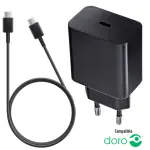 Présentation DORO série Leva - Chargeur Rapide 25W + Câble USB-C 1m