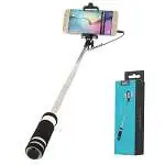 Présentation Setty Perche Selfie Compacte Téléscopique 60 cm Jack 3,5 mm