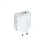 Présentation Chargeur secteur rapide Maxlife 45W PD QC – Double port USB-C + USB-A